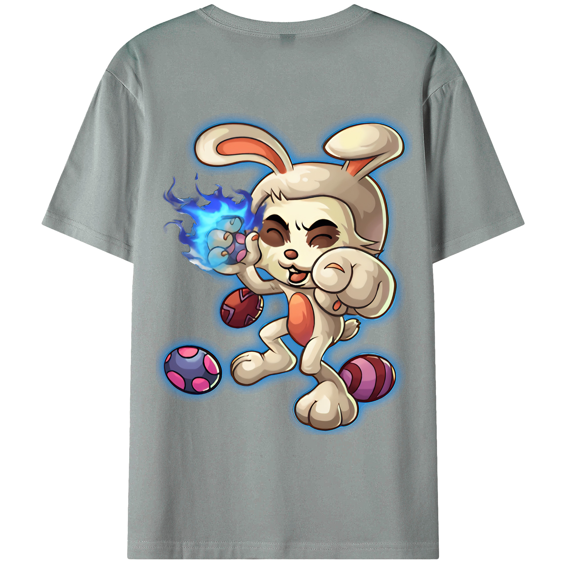 （画像用） リーグ・オブ・レジェンド League of Legends LOL 綿100％ メンズ半袖Tシャツ（バックプリント） 通気性